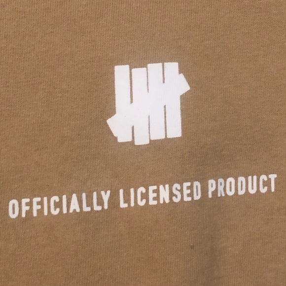 UNDEFEATED Brown Logo Tee - Picture 4 of 4